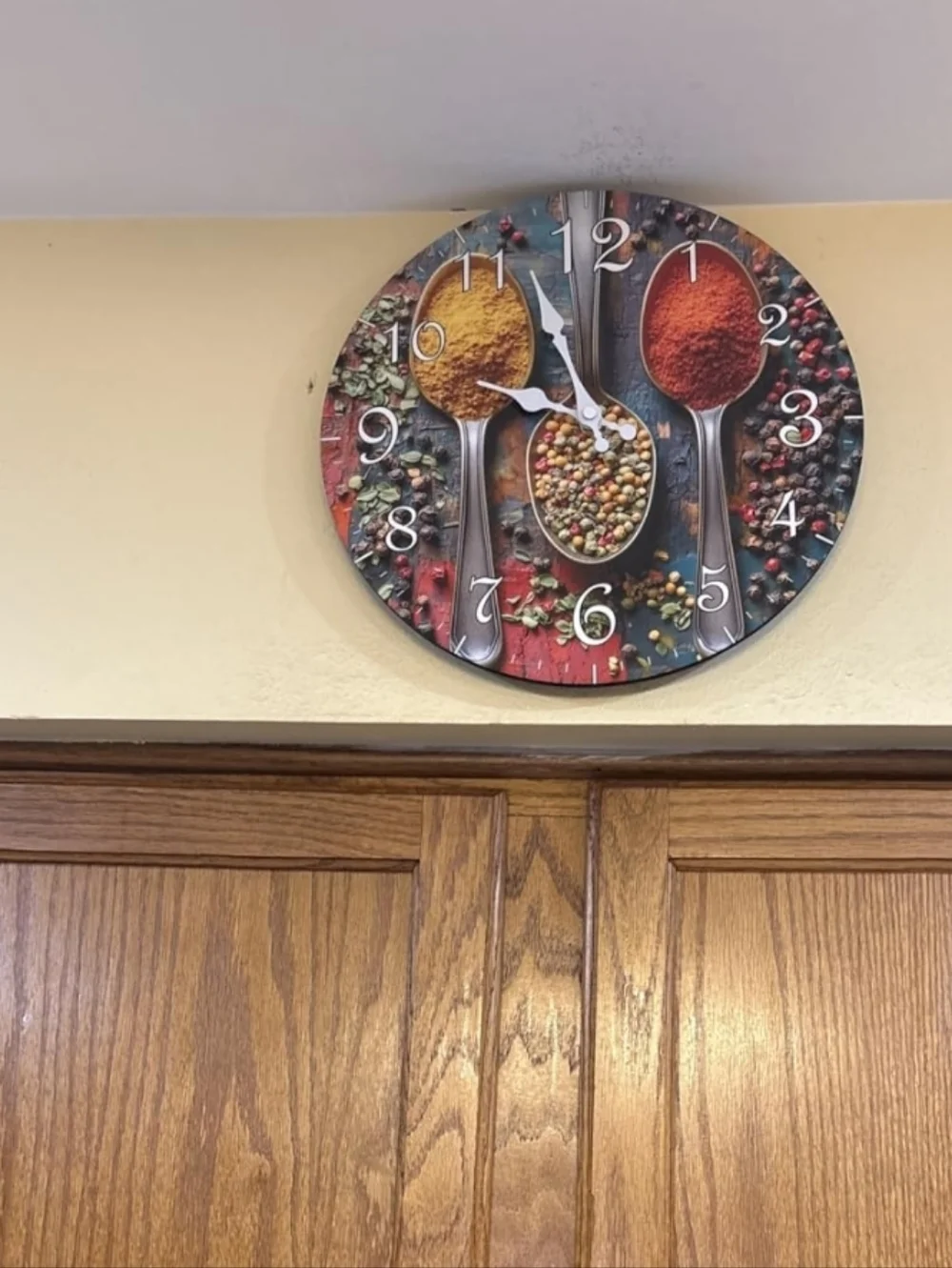 Spice Wall Clock - Multicolor